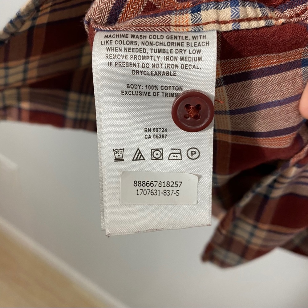 Columbia Mens Hardy Ridge Plaid Button Down Shirt - Picture 4 of 7